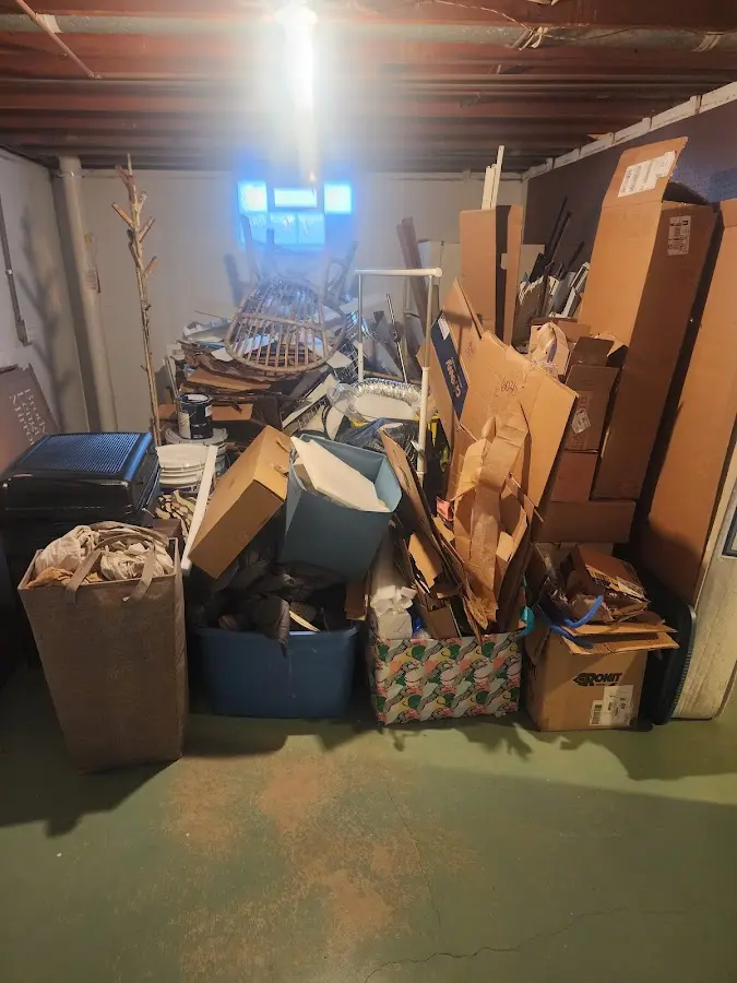 Roll-off dumpster container at job site for Construction Dumpster Rental in Sebring